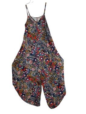 Ivy Street Floral/Paisley Boho Style Jumper Size Medium EUC